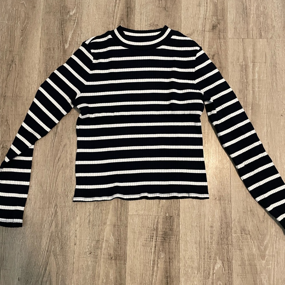 Banana Republic Striped Long Sleeve